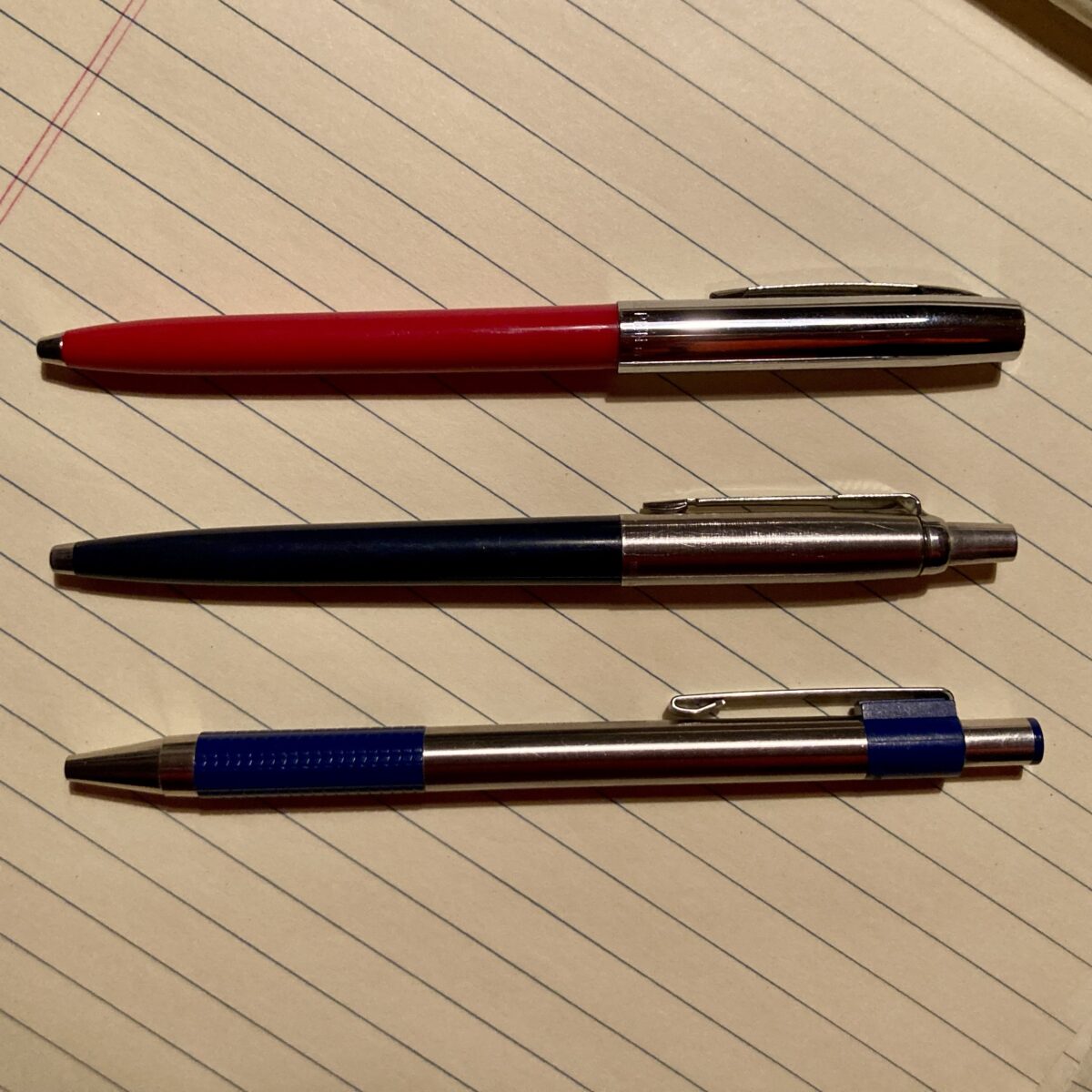 Thoughts on ballpoint pens –